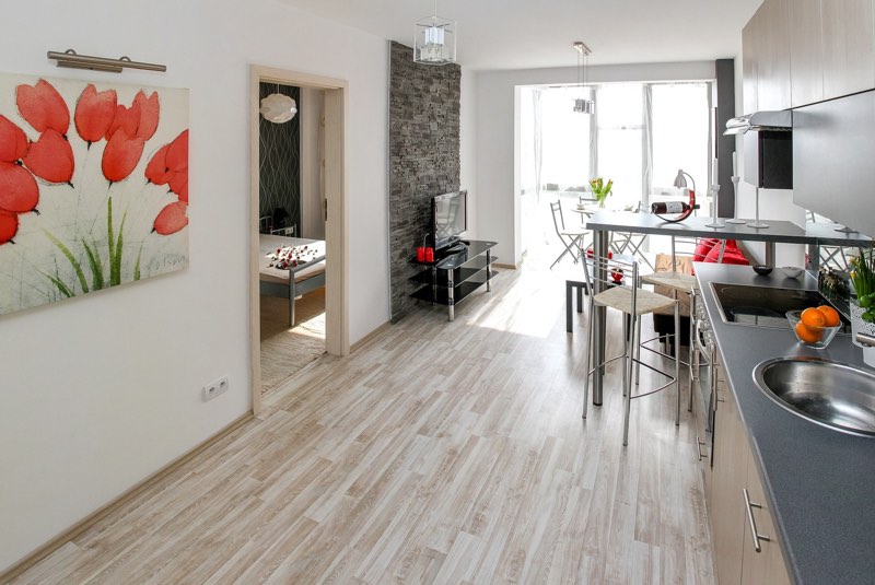 Obras en casa en un piso para alquilar